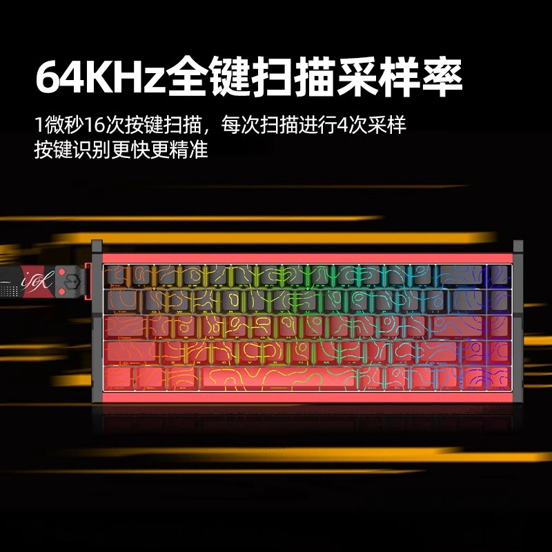 Esports Gaming Uk - คีย์บอร์ดแมคคานิคอลแบบแม่เหล็ก IROK MG68 PLUS ACE รุ่นใหม่