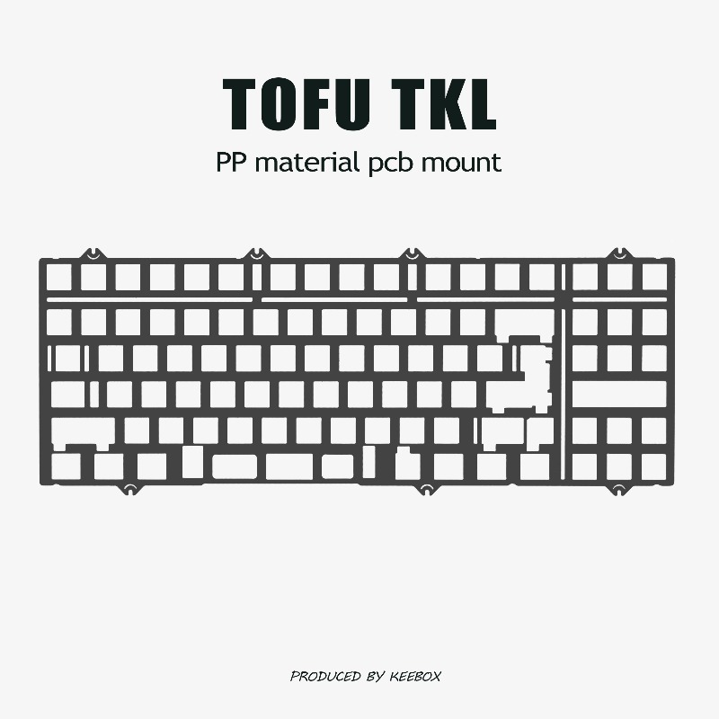 Esports Gaming Keyboard - TOFU TKL คีย์บอร์ดแบบปรับตำแหน่งได้ สำหรับพีซี อะลูมิเนียม PP