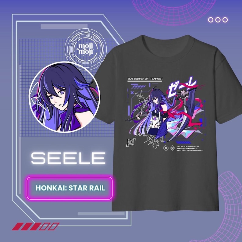 เสื้อ Seele Honkai Star Rail H - Esports Gaming Shirts บทวิจารณ์และราคา