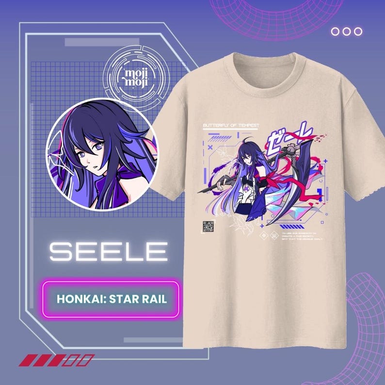 เสื้อ Seele Honkai Star Rail H - Esports Gaming Shirts บทวิจารณ์และราคา