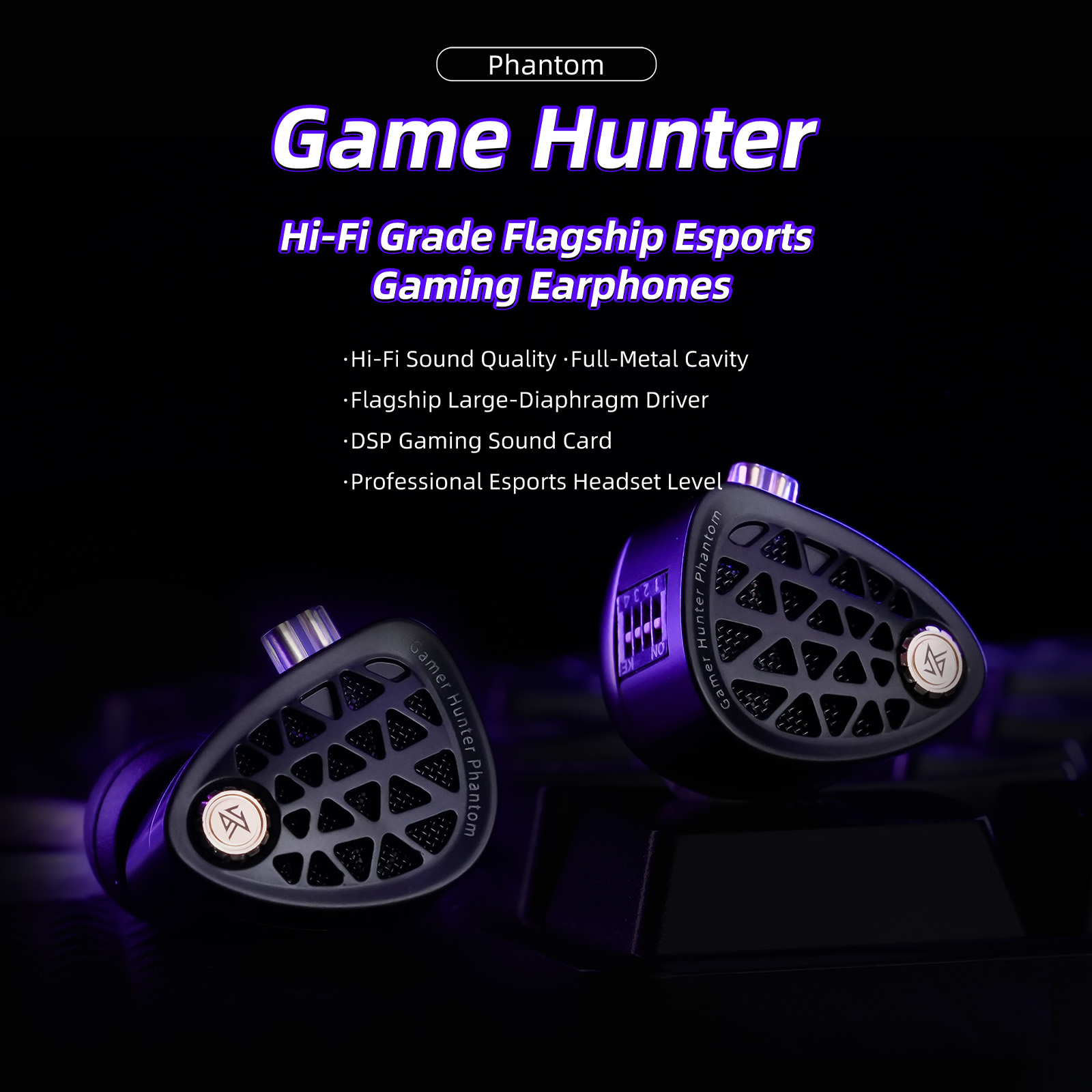 หูฟังเกมมิ่ง KZ Phantom HiFi ร - Esports Gaming Phone บทวิจารณ์และราคา