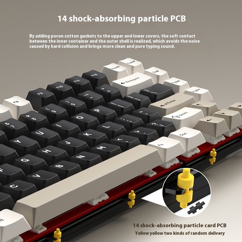 คีย์บอร์ดเกมมิ่งไร้สายบลูทูธ R - Esports Gaming Keyboard บทวิจารณ์และราคา