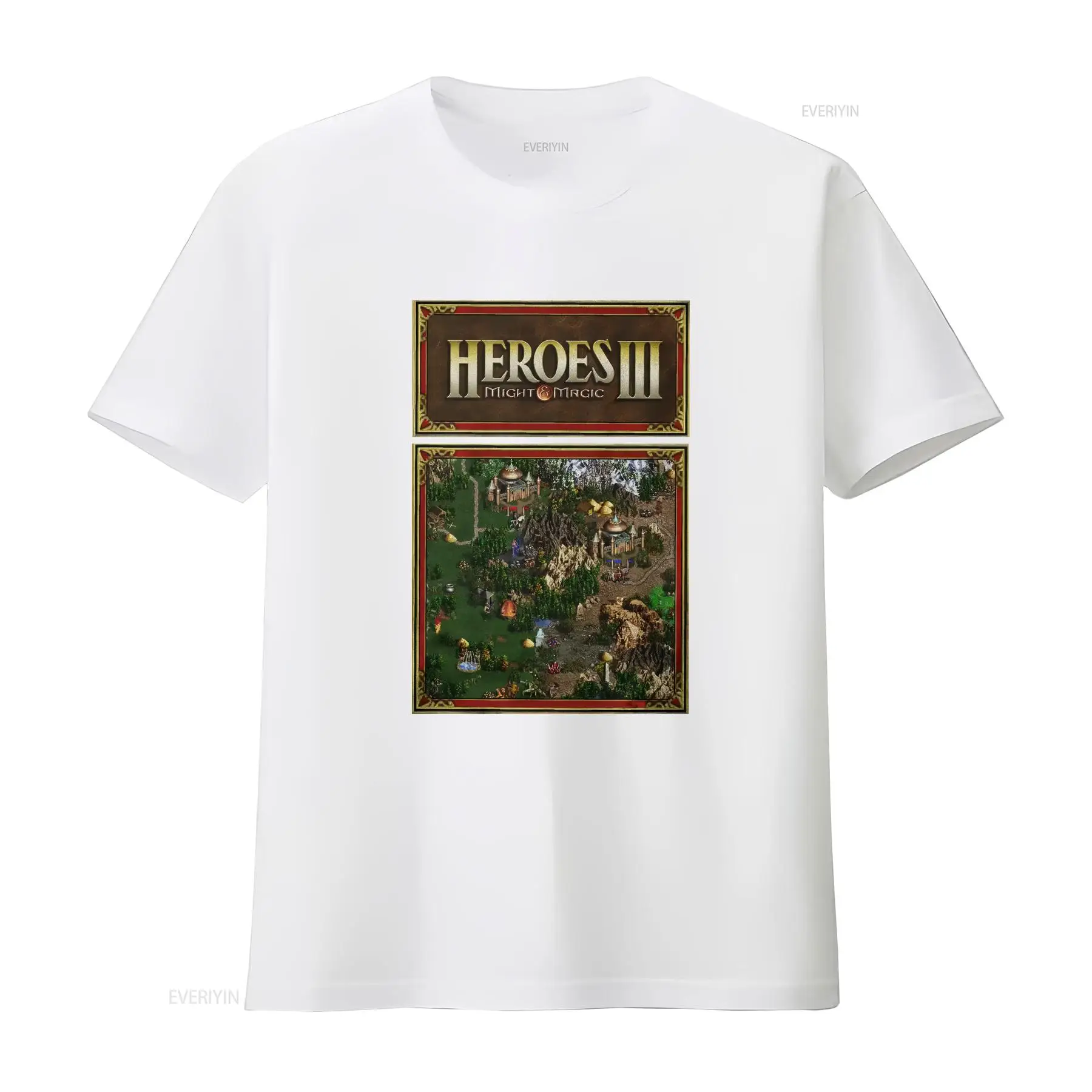 เสื้อยืด Heroes Map of Might A - Esports Gaming Shirts บทวิจารณ์และราคา