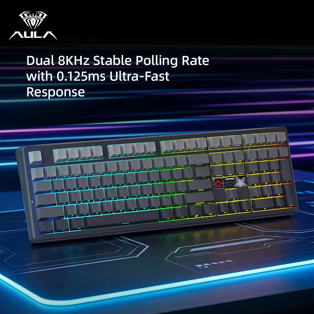 คีย์บอร์ดเกมมิ่ง AULA F108 Pro - Esports Gaming Uk บทวิจารณ์และราคา