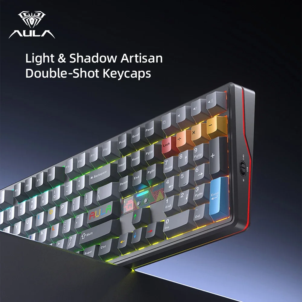 คีย์บอร์ดเกมมิ่ง AULA F108 Pro - Esports Gaming Uk บทวิจารณ์และราคา