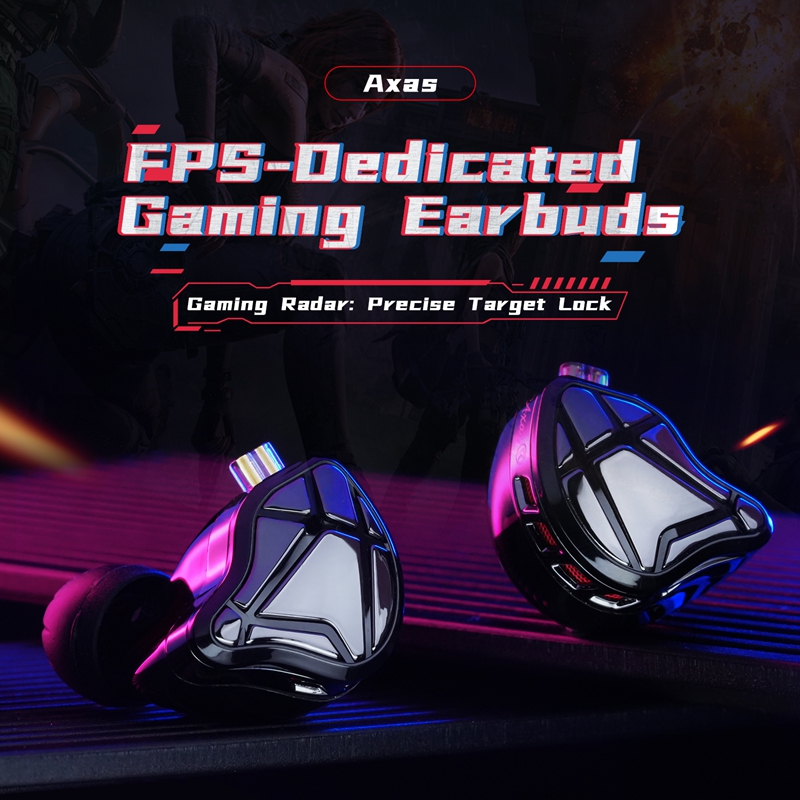   หูฟัง KZ Axas FPS Gaming I - Esports Gaming Phone บทวิจารณ์และราคา